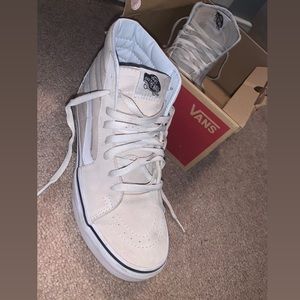 Birch High Top Vans 7 M 8.5 W